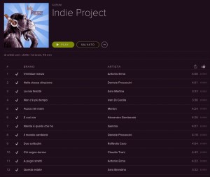 Indie Project compilation2_musicaintorno