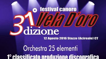 VELA D'ORO 2016