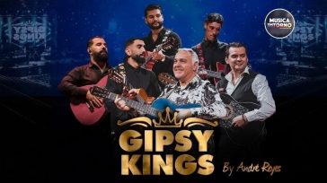 GIPSY KINGS BY ANDRÉ REYES, UNICA DATA ITALIANA A TAORMINA